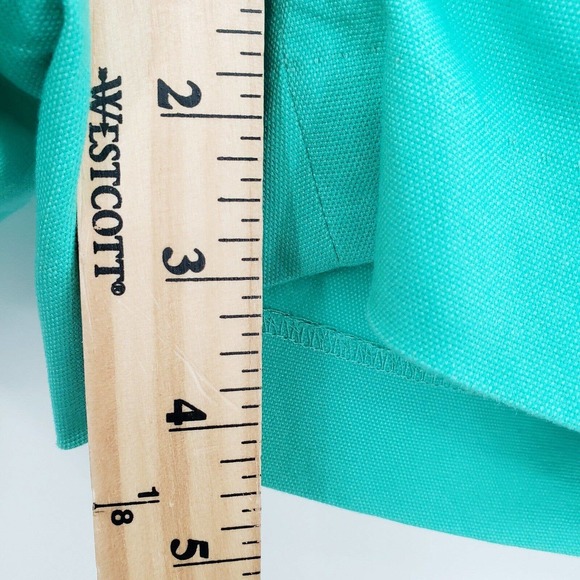 Banana republic turquoise hampton chino Shorts womens 14 pockets 4" inseam - Picture 8 of 10